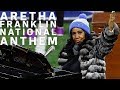 Aretha Franklin Sings The National Anthem On Thanksgiving In Detroit 2016 NFL