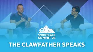 OpenClaw Creator + Snowflake CEO: The Future of AI Software | Snowflake Dev Day 2026