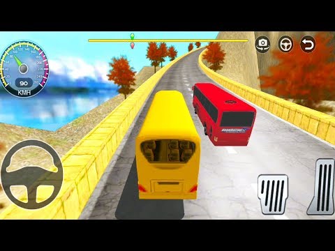 Bus Vs Bus Racing 3D - Uphill Station Simulator | Bus Racing Game | Bus games 3D