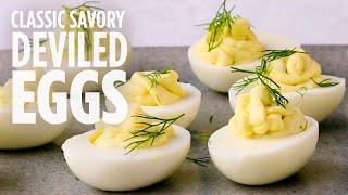 How to Make Classic Savory Deviled Eggs | Appetizer Recipes | Allrecipes.com
