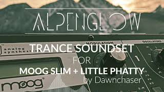 Video thumbnail for Alpenglow Trance Soundset for Moog Slim & Little Phatty - Uplifting/Prog/Hard Trance Patches 2020 by Kulshan Studios