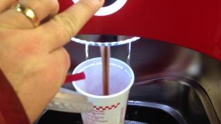 preview picture of video 'Another attempt at using the Coke Freestyle machine @ Five Guys in Henrietta.'