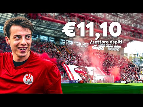 The MOST BEAUTIFUL STADIUM IN ITALY THAT HAS NEVER SEEN SERIE A (DERBY TRIESTINA-VICENZA)