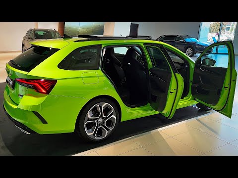 2022 Skoda Octavia vRS Estate - interior and Exterior Details (Stylish and Elegant)