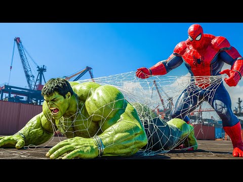 HULK vs SPIDER MAN EPIC BATTLE! However, RED HULK Unexpected SAVE Changes Everything!