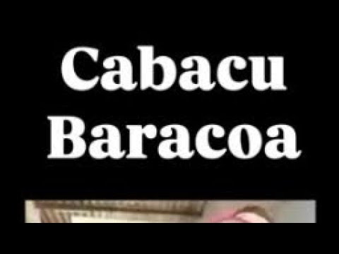 Cabacu, Baracoa, Cuba. Llevando pan y luz.