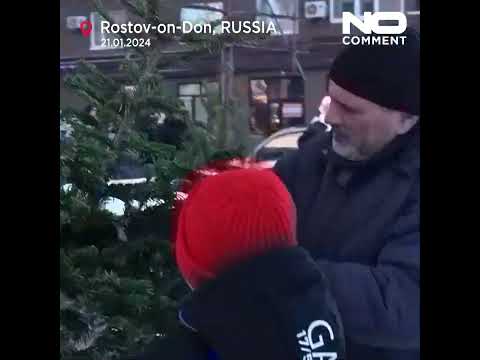 Video Thumbnail: New Year trees throwing championship promotes environmentally friendly processing of used trees