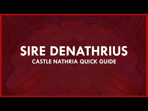 QUICK guide to Normal/Heroic SIRE DENATHRIUS | Castle Nathria Quick Guides