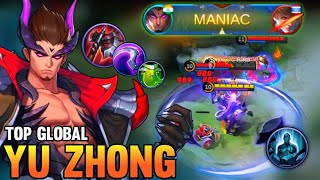 Download lagu MANIAC! Yu Zhong Best Build 2021 | Top Global Yu Zhong Gameplay | Mobile Legends✓ mp3