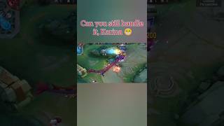Can you still handle it, Karina 😁 #mobilelegends #mlbbshorts #mlbb #mobilelegendsbangbang #ml