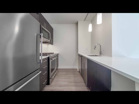 A sunny 09-A studio at Streeterville's amenity-rich Moment apartments