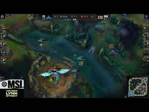 Fudge Lee Sin combo ult coming up clutch at Dragon Soul fight at 24 min - C9 vs RNG MSI 2021