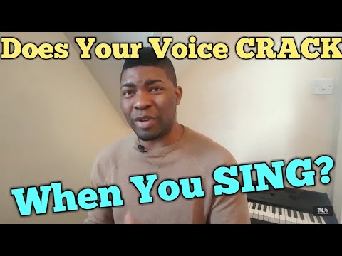 DOES YOUR VOICE CRACK WHEN YOU SING? | Here's How To Fix it- Singing Lessons