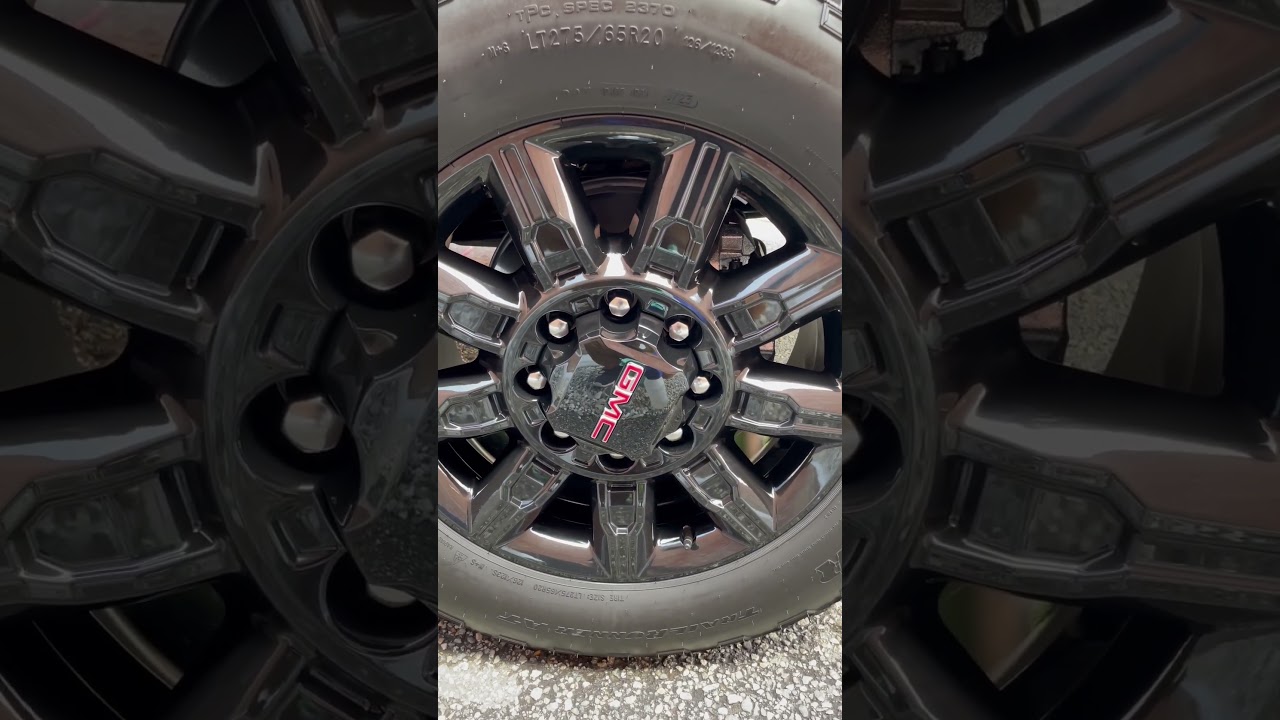 Gmc AT4 wheel ceramic coating