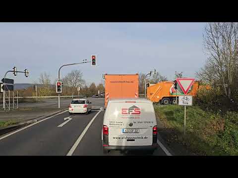 526 4K POV Real Driving Germany Kassel to Warburg to Brakel pt1