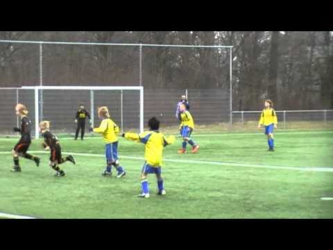 SC Franeker E2 - SC Stiens E2, voorjaarscompetitie 2011, gespeeld 12 maart 2011
