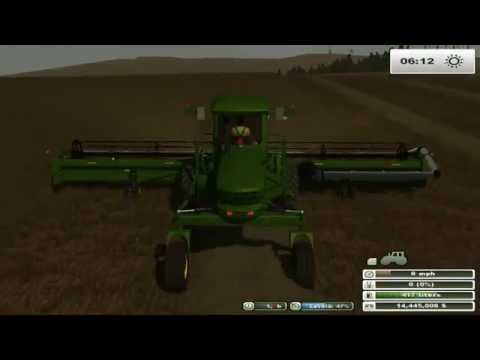 FS13 Swathing OSR for first time in Farming Simulator 2013 History!!!