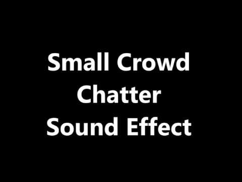 Small Crowd Chatter Sound Effect