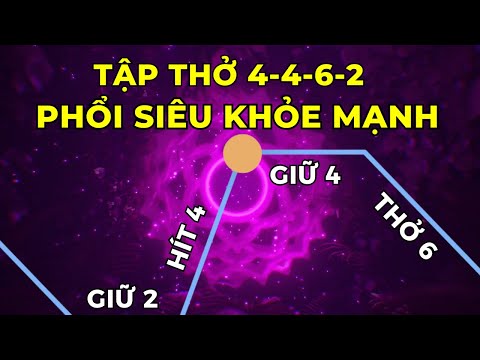 10 Phút Hít Thở 4-4-6-2 Phổi Cực Khỏe Mạnh, Cân Bằng Sóng Não, Ngủ Ngon Mỗi Tối