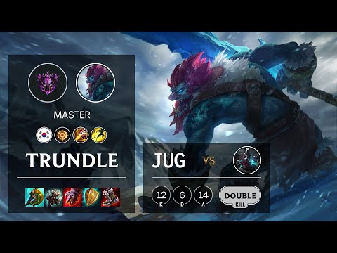 Trundle Jungle vs Ekko - KR Master Patch 11.19