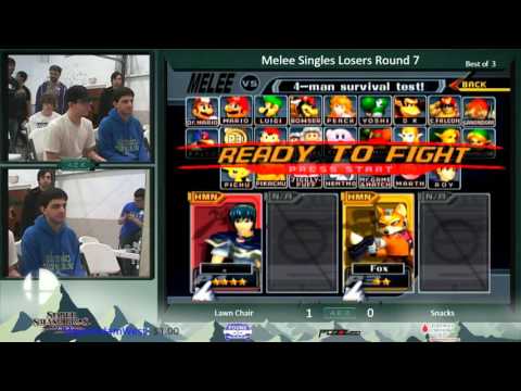 AEX 10: Lawn Chair vs Snacks - Melee Singles Losers Round 7