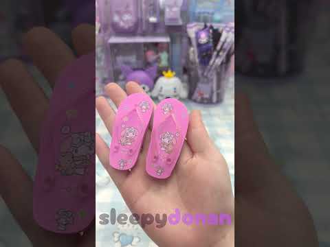 my melody slippers🩴eraser 🩷 #sanrio #cute #mymelody #foryou #unboxing #shopping #shorts