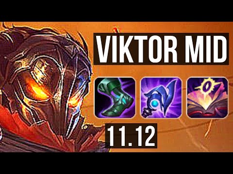 VIKTOR vs EKKO (MID) | 9/2/15, 1.8M mastery, 1200+ games, Dominating | KR Diamond | v11.12