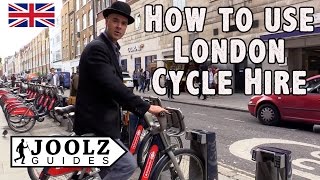 How to use TFL London Cycle Hire - Santander Cycles