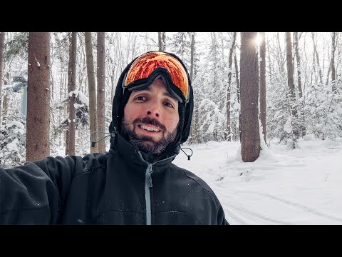 Snow Magic. Happy Glade run at Holiday Valley.