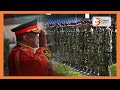 Military performs trooping of the colors ahead of President Uhuru retirement