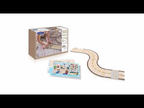 Slide 7 - Double-sided Roadway System, 42 Pieces (video)