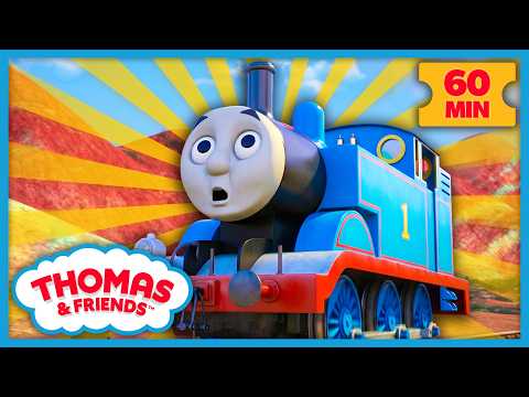 Thomas Travels a Long Distance to See a Good Friend | Thomas & Friends | 60+ Minutes! - Kids TV Series, Kingdom Kids Zone - Thomas & Friends