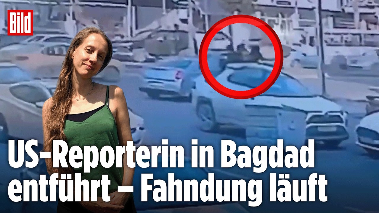 Schock im Irak: US-Journalistin in Bagdad entführt – Täter weiter auf der Flucht