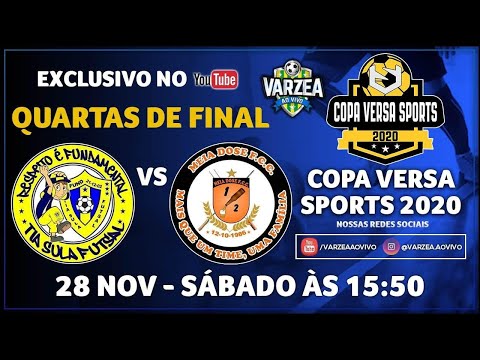 Tia Sula FS B x Meia Dose FCC - Quartas de Final - Copa Versa Sports 2020