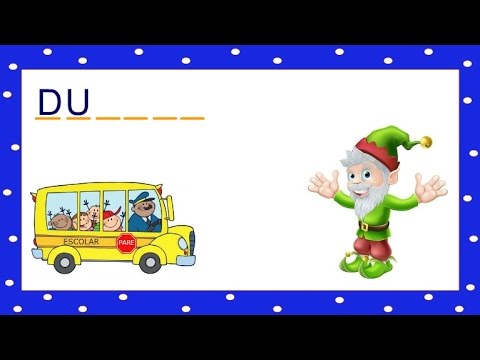 Vídeo Educativo Infantil - Alfabetização DA DE DI DO DU