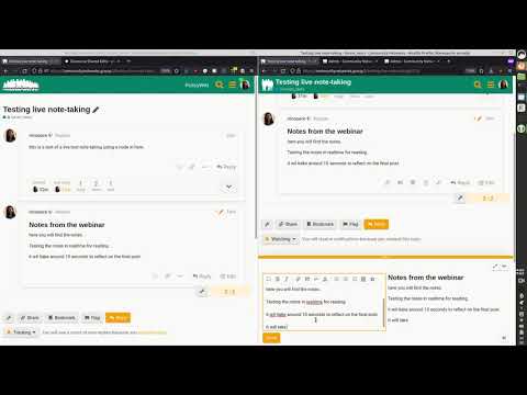 Discourse shared-edits: how it works