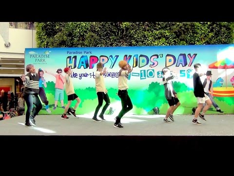 160109 Phoenix cover EXO - Growl + Love Me Right @Paradise Park K-POPS Cover Dance 2016 (Audition)