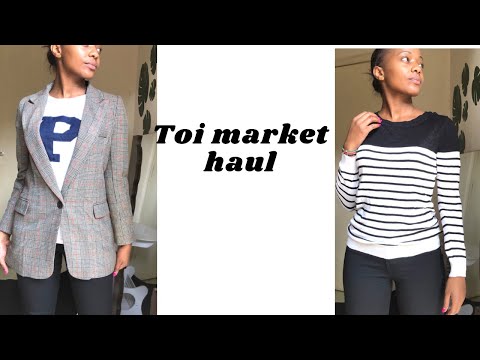 Toi Market Try on Haul || Thrift Shopping