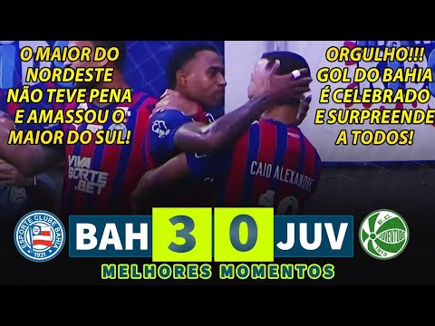 Bahia 3 x 0 Juventude | Melhores Momentos (COMPLETO) | Brasileirão 2025