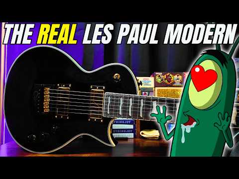 the BEST modern single cut ever made! LTD EC-1007B Evertune!