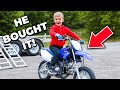 JACKSON Buys His First DIRT BIKE