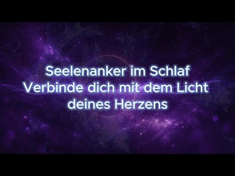 Soul anchor in sleep: Connect with the light of your heart.