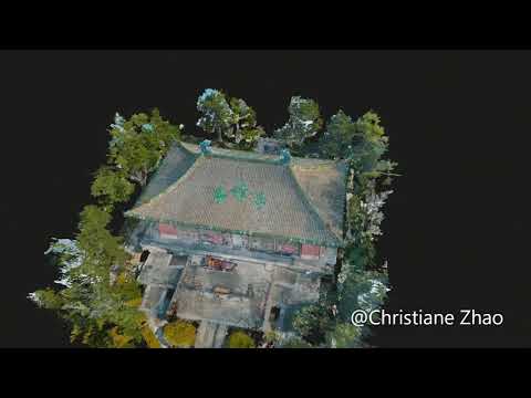 3D Photogrammetry Point Cloud Model - Chinese Palace - Yong Le Gong_sanqingdian
