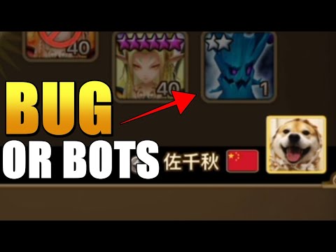 Chinese Bots Abusing Bug in Special League RTA? | Summoners War
