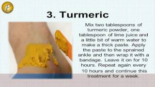 5 HOME REMEDIES FOR ANKLE SPRAIN II एड़ी में मोच के लिए 5 घरेलू उपचार II