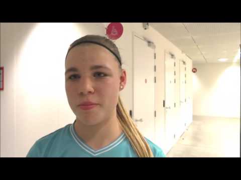 Loeke Daneel Tulkens (KAA Gent Ladies) tijdens Indoortornooi in Genk op 26.12.2016