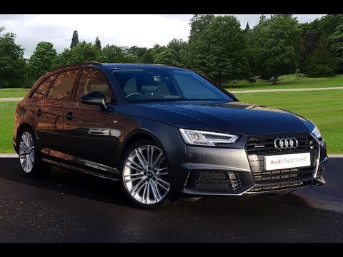 KK17VNO AUDI A4 AVANT TDI QUATTRO S LINE GREY 2017, Bradford Audi