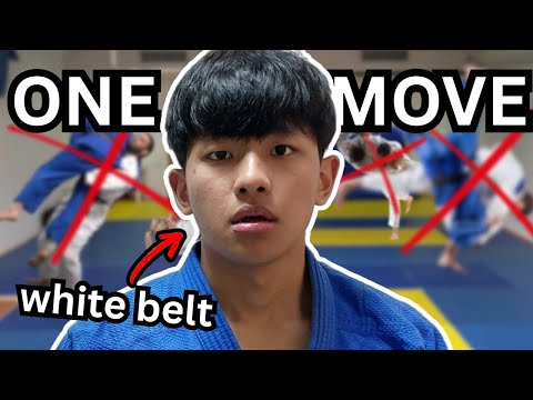 White Belts Enters a Judo Tournament with ONLY One Move