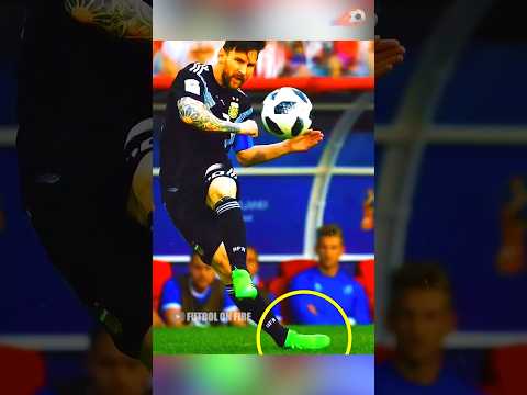 Messi's secret to free kicks #football #messi #shorts