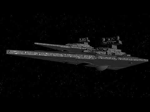 Star Destroyers Exiting Hyper-Space